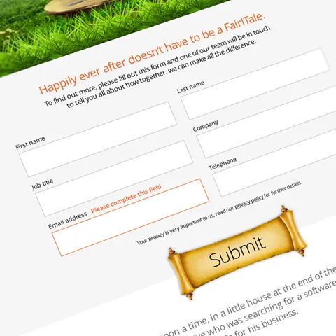 Fairytales book illustration