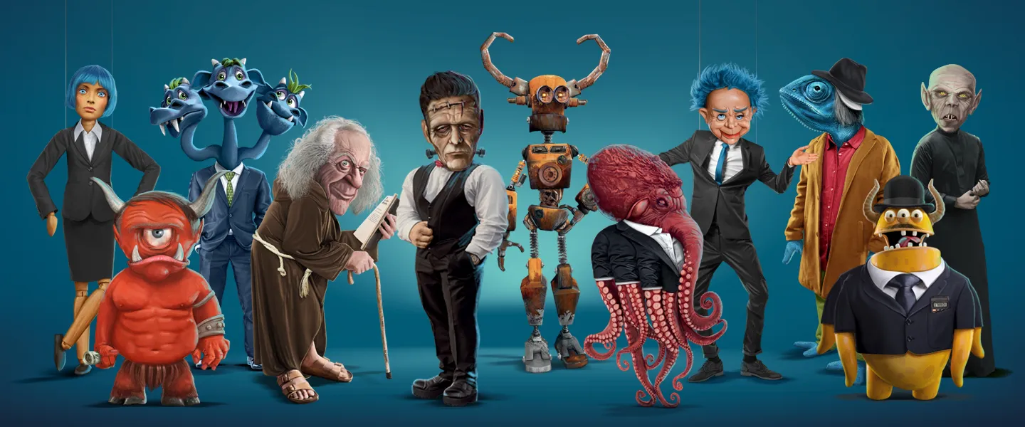 Monsters campaign banner