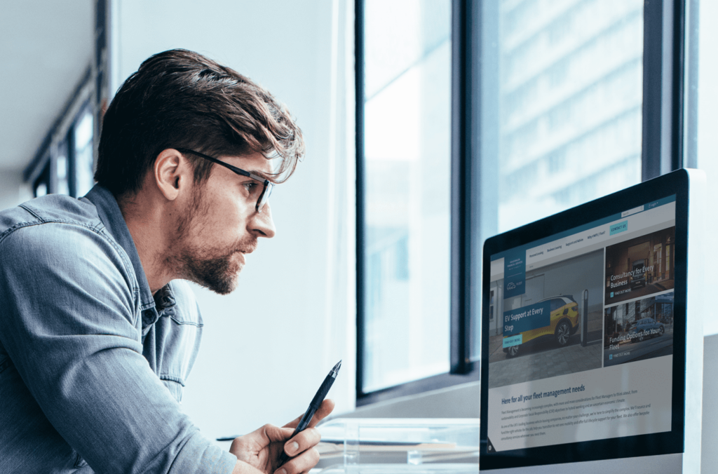 VWFS Fleet website redesign