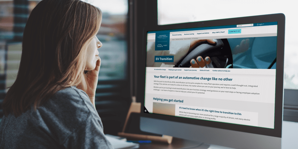 VWFS website design solution