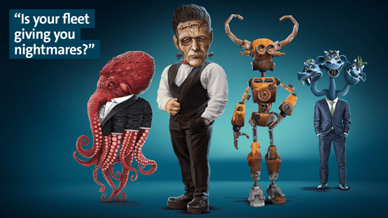 VWFS Monsters campaign creative